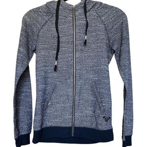 Roxy grey and black zip up jacket
